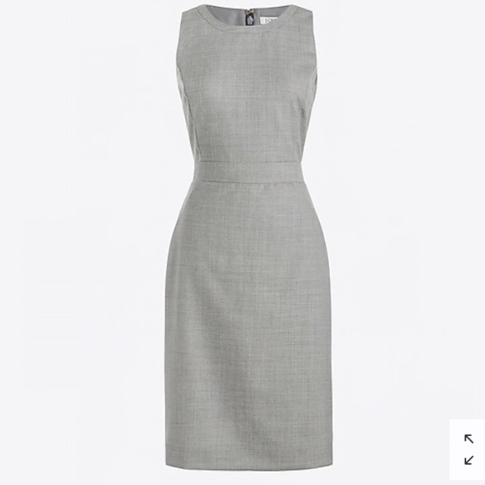 NWT JCrew Wool Sheath Dress